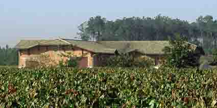 Clos Marsalette Pessac Leognan Gebäude